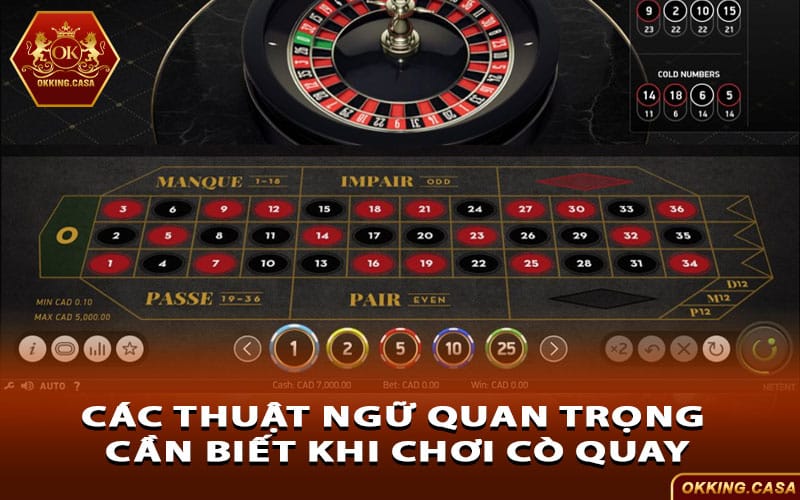 Các thuật ngữ quan trọng cần biết khi chơi Cò Quay